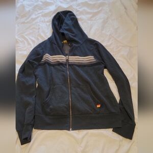 Aviator Nation Charcoal Zip-Up Hoodie